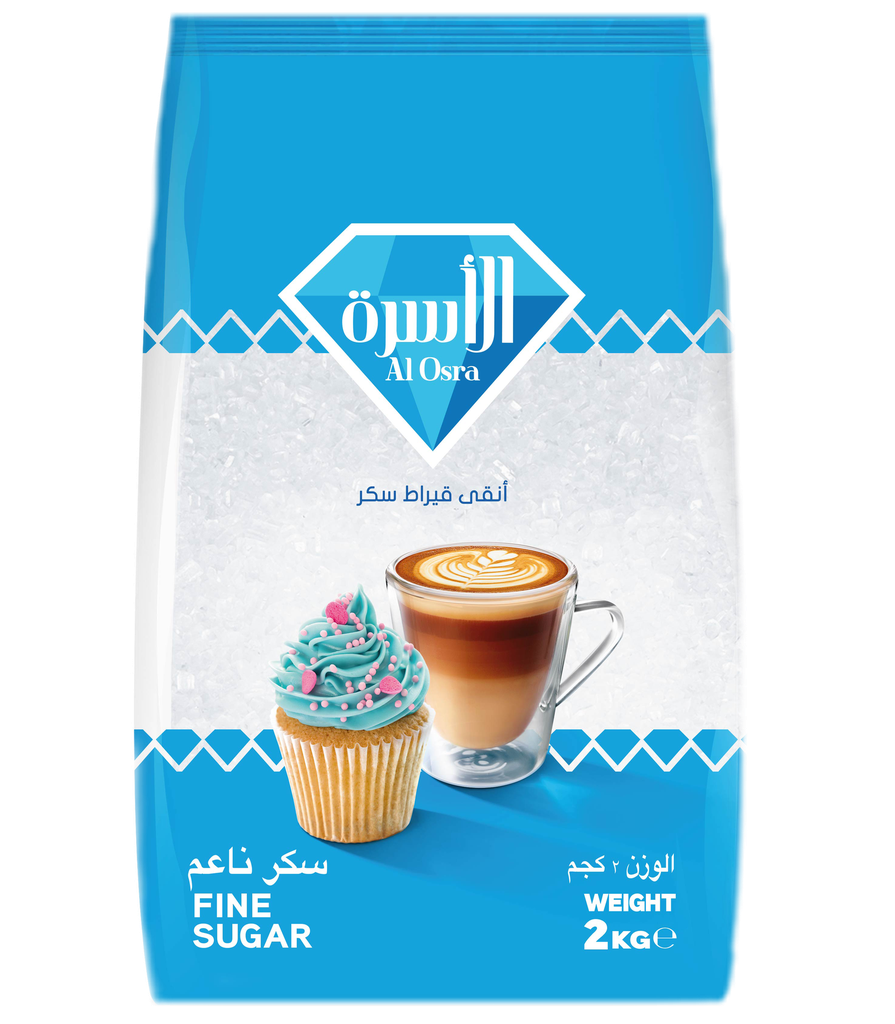 Al Osra white Sugar 2kg -سكر 