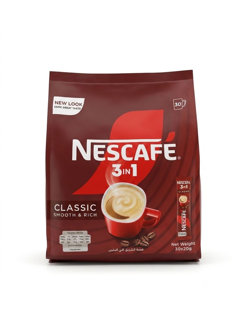 Nescafe 3 in 1 20g*30 - نسكافه