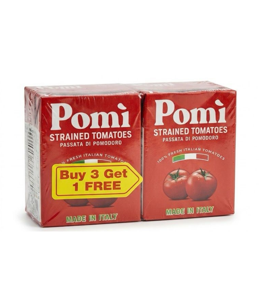 Pomi tomato paste 200g  (3+1 free) - رب البندورة 