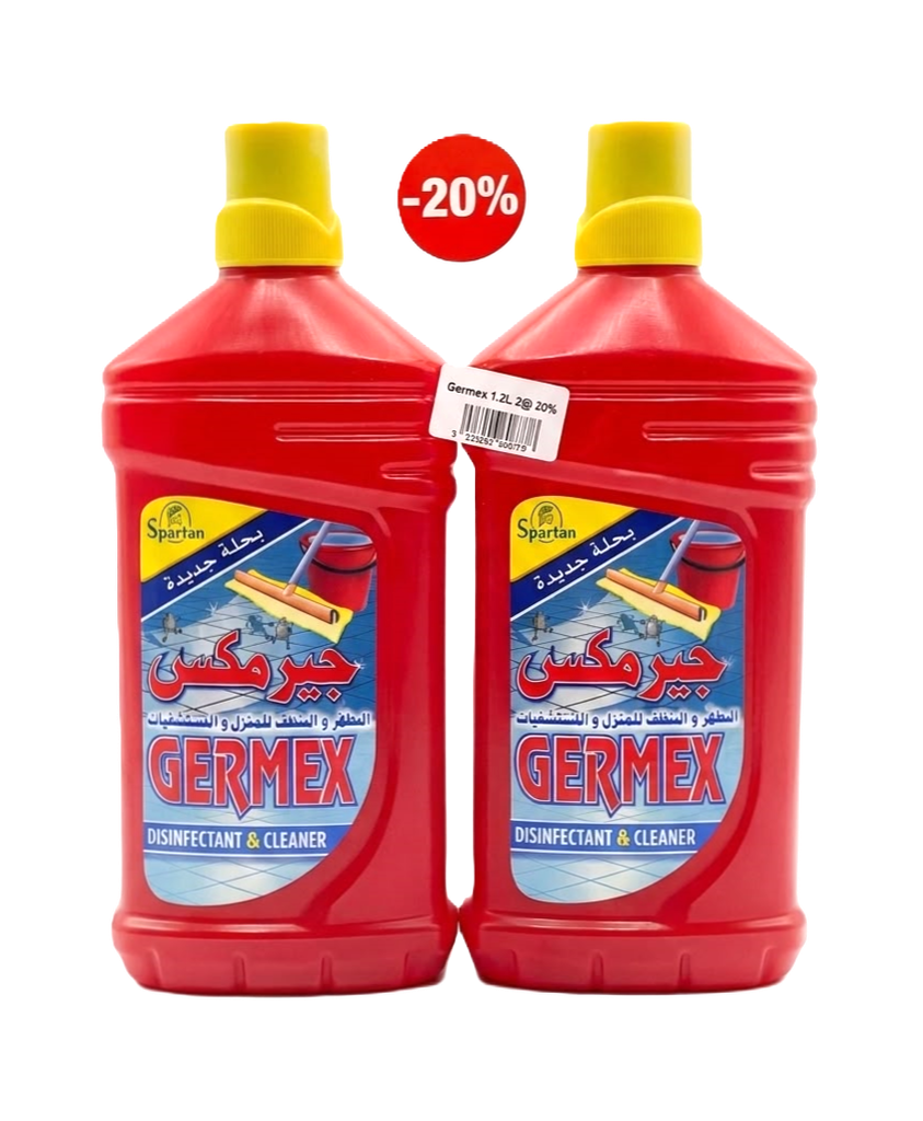 Germex Mp Disinfectant & Cleaner 1200 ML*2@20%