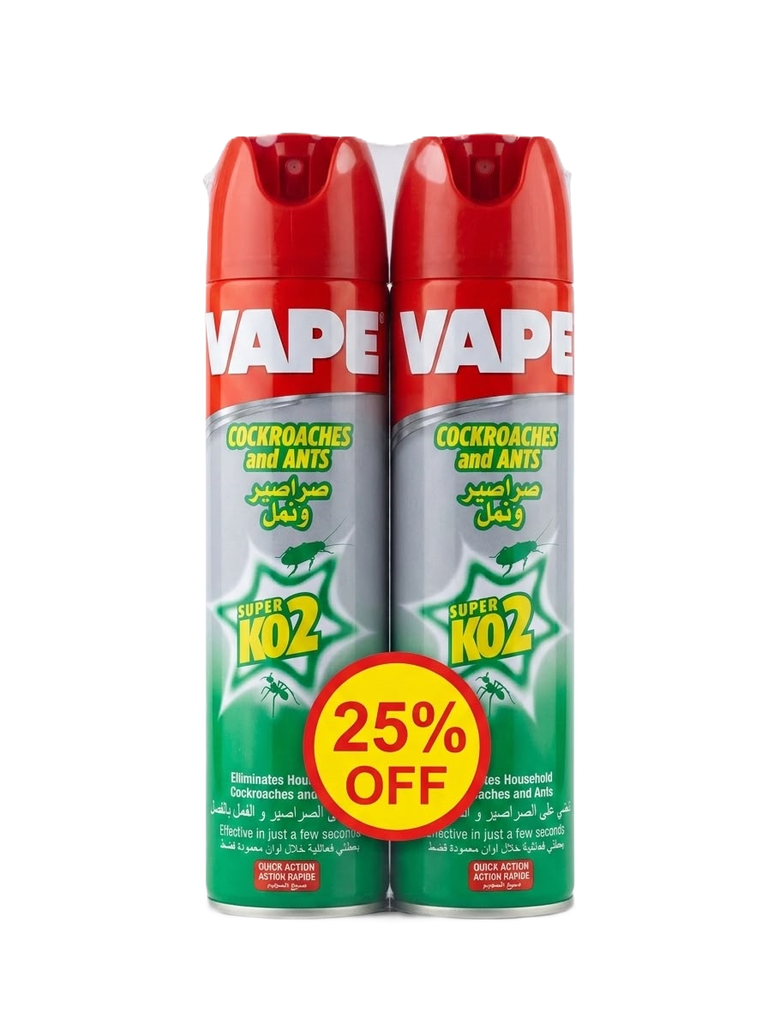 Vape Super KO2 FIK 400ml cokroaches and ants  Buy 2 & Get 25% - صراصير ونمل  