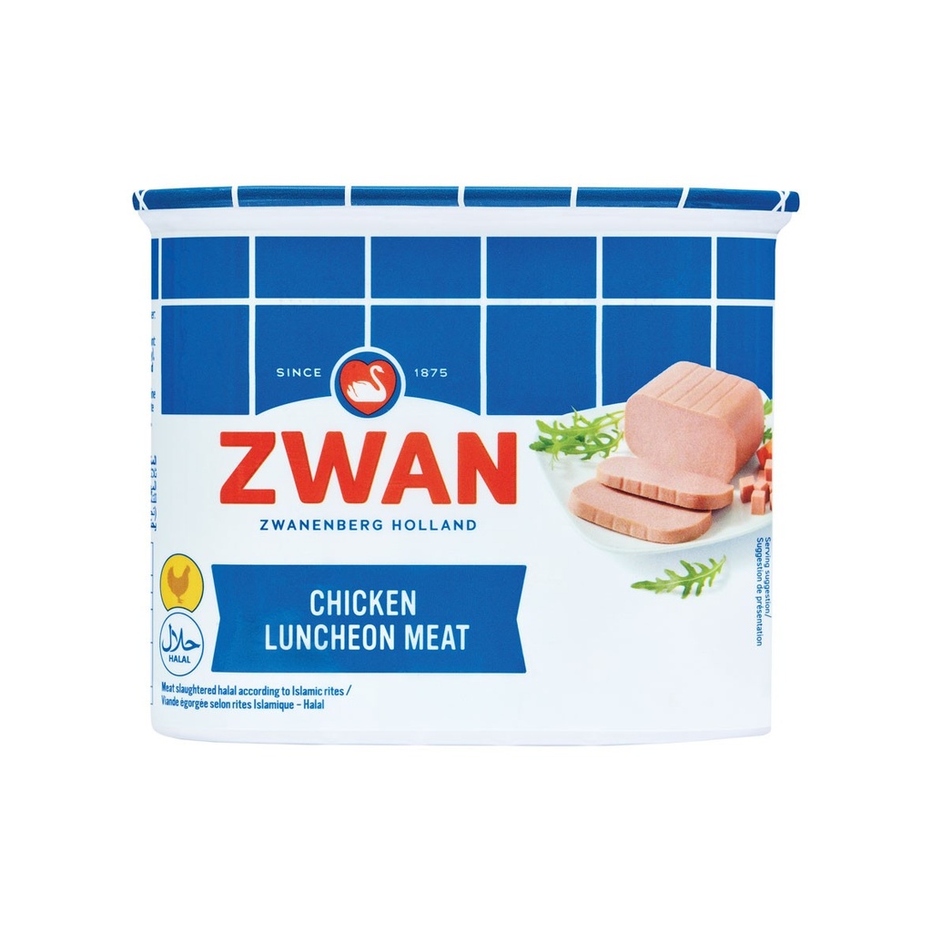 Zwan Chicken Luncheon Meat 340g - زوان دجاج