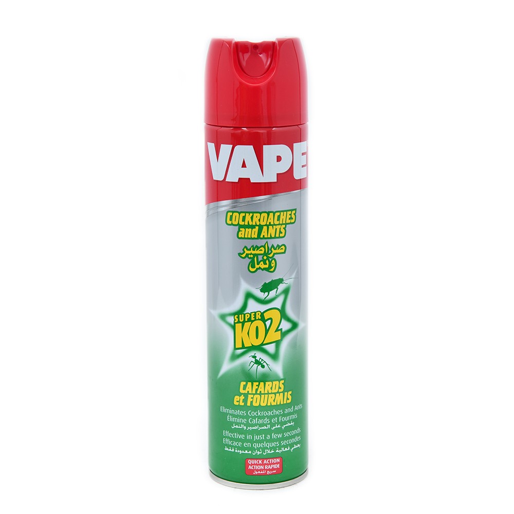 Vape Super KO2 FIK 400ml cokroaches and ants - صراصير ونمل  