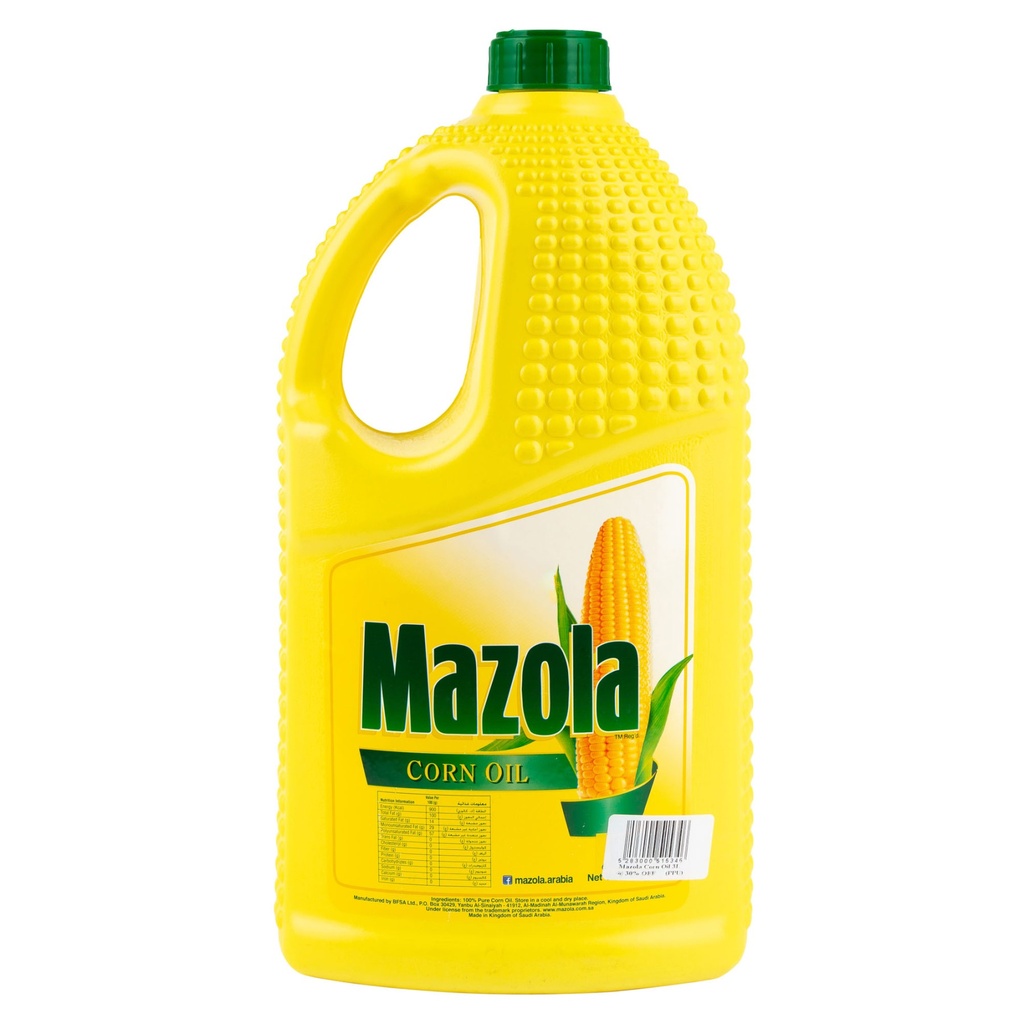 Mazola Corn Oil 3L - زيت ذرة مازولا