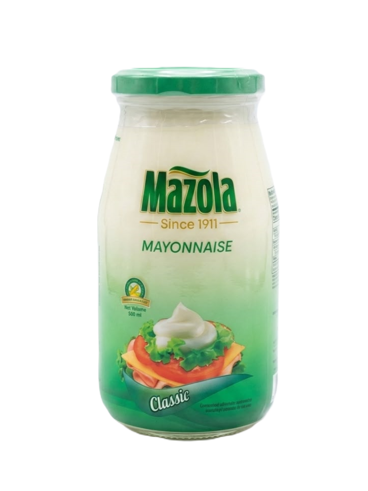 Mazola Mayonnaise Glass 500ml - مايونيز مازولا