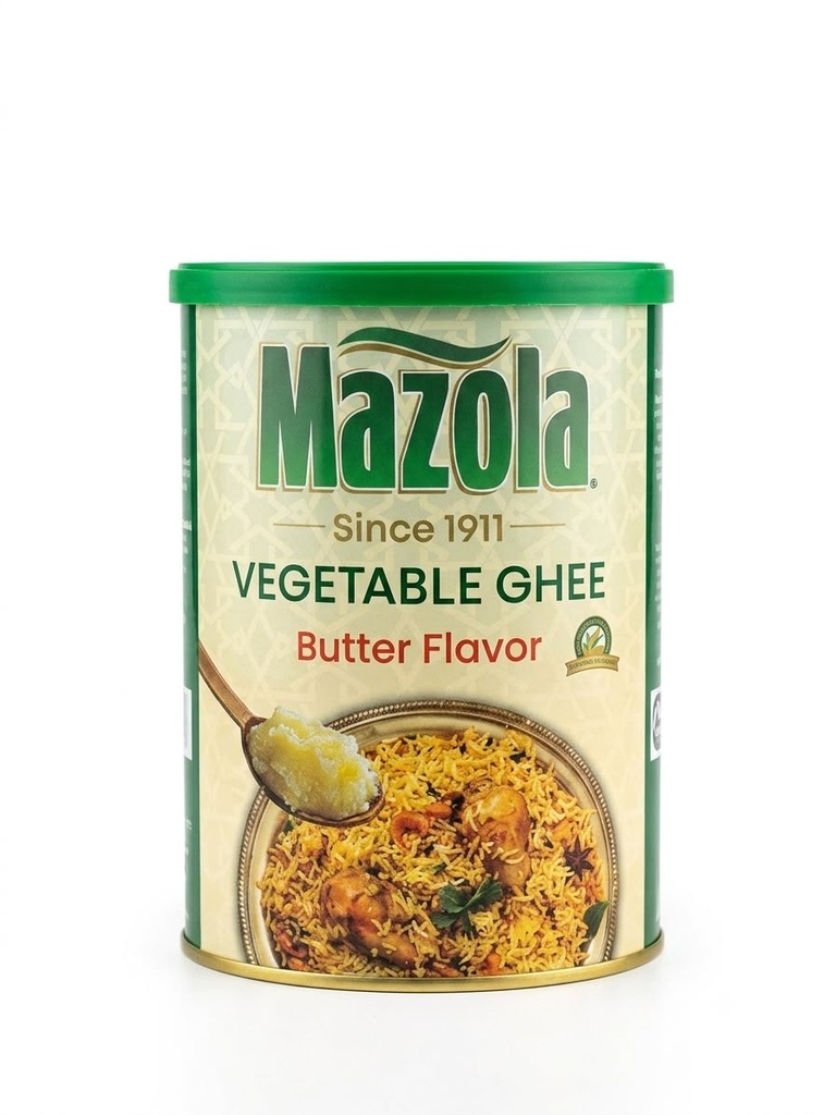 Mazola Vegetable Ghee Butter Can 800ml - سمن نباتي