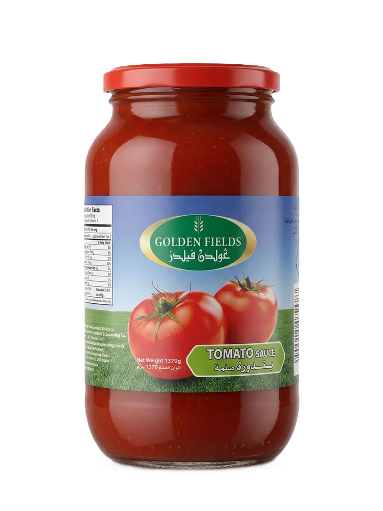 Golden Fields Tomato Paste Glass Jar 1370g - طماطم جولدن فيلدز