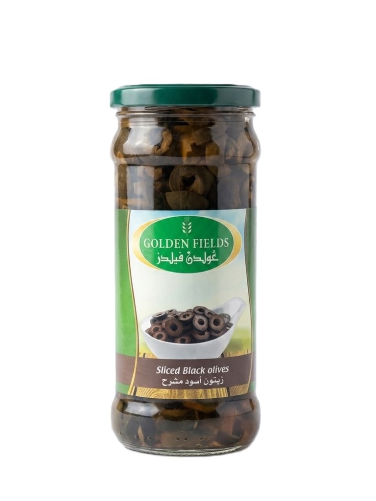 Golden Fields Sliced Olive  360g - زيتون مقطع  جولدن فيلدز