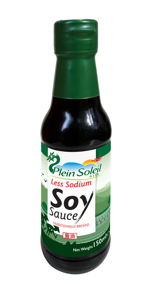 Plein Soleil less sodium soy sauce 150ml - صويا قليلة الصوديوم 