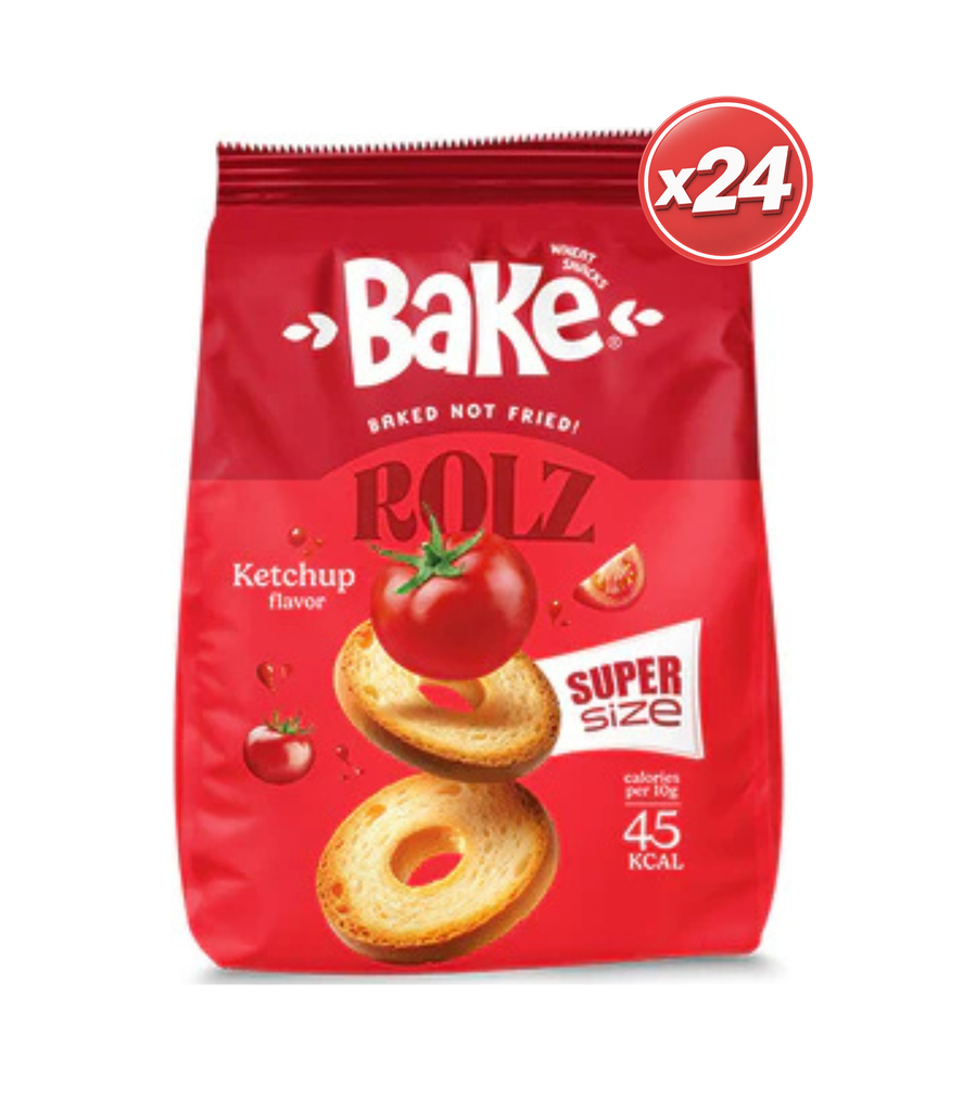 Bake Rolz Ketchup 50g*24Pcs - كاتشب