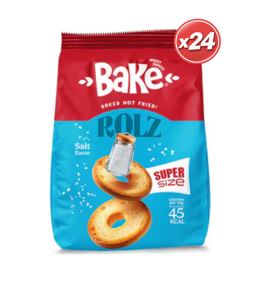 Bake Rolz Salt 50g*24Pcs - ملح