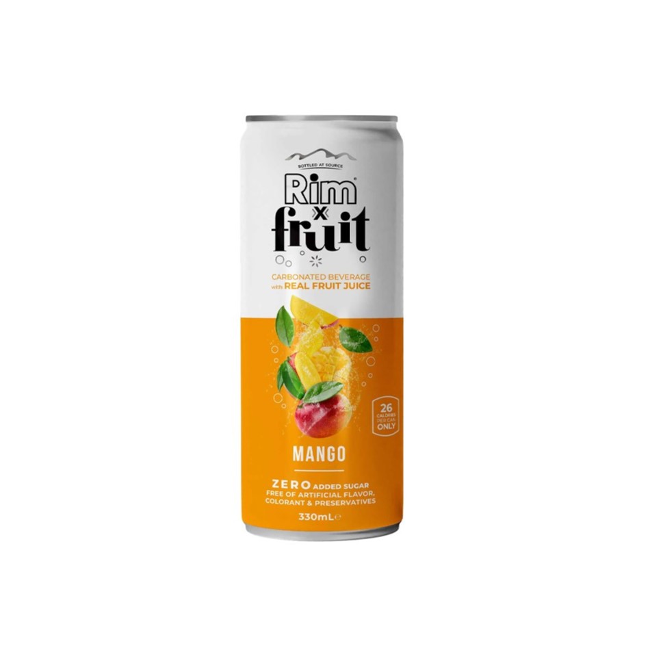 Rim Sparkling Can Mango 250ml*6 - مياه غازية  مانجو 