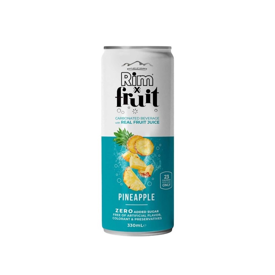 Rim Sparkling Can Pineapple 250ml*6 - مياه غازية  أناناس 