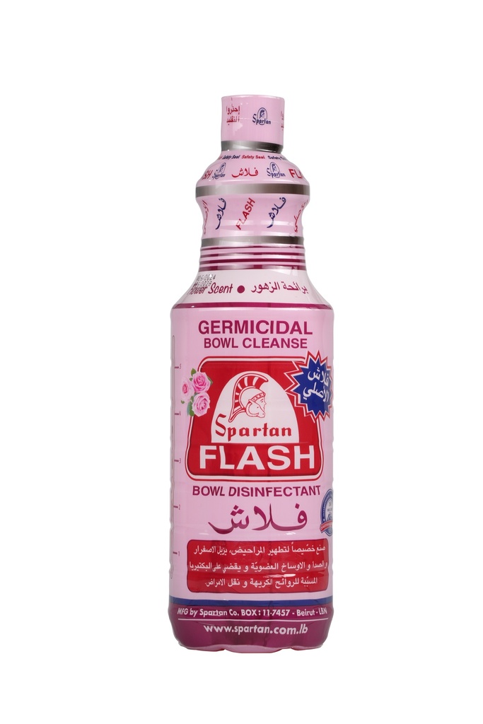 Flash Germicidal Bowl Cleaner Floral 1000 Ml -فلاش برائحة الزهور  