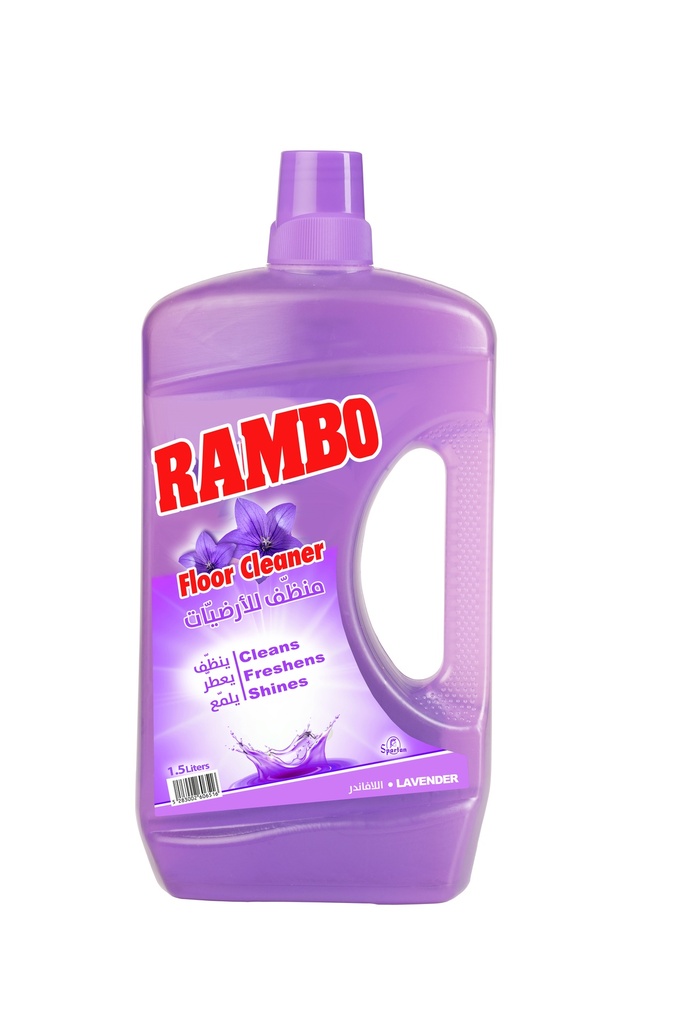 Rambo Floor Cleaner Lavender 1500Ml - رامبو منظف أرضيات باللافندر