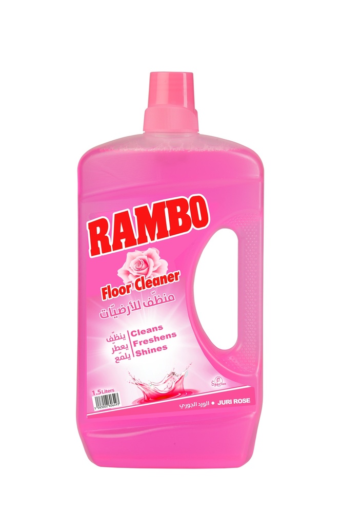 Rambo Floor Cleaner Rose 1500Ml - منظف أرضيات بالورد 