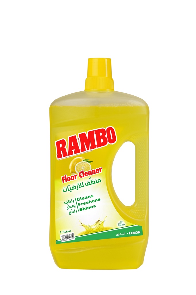 Rambo Floor Cleaner Lemon 1500Ml - منظف أرضيات بالليمون 