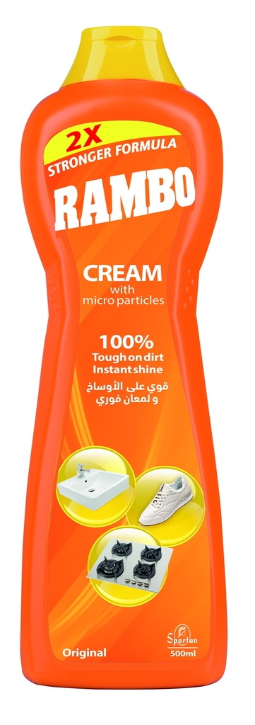 Rambo Bathroom & Kitchen Cream 500Ml - كريم تنظيف الحمام والمطبخ 