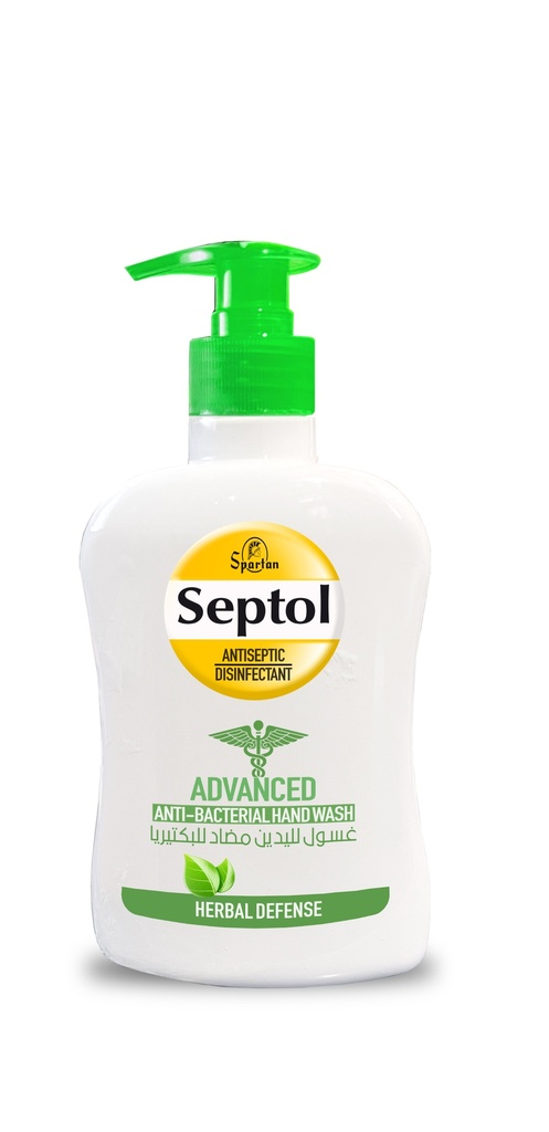 Septol Anti-Bacterial Hand Wash Herbal Defense 500 Ml - غسول يدين مضاد للبكتيريا بالأعشاب 