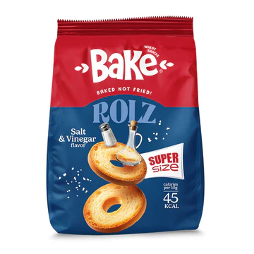 Edita Bake Rolz Salt & Vinegar 50g*24Pcs - ملح وخل 