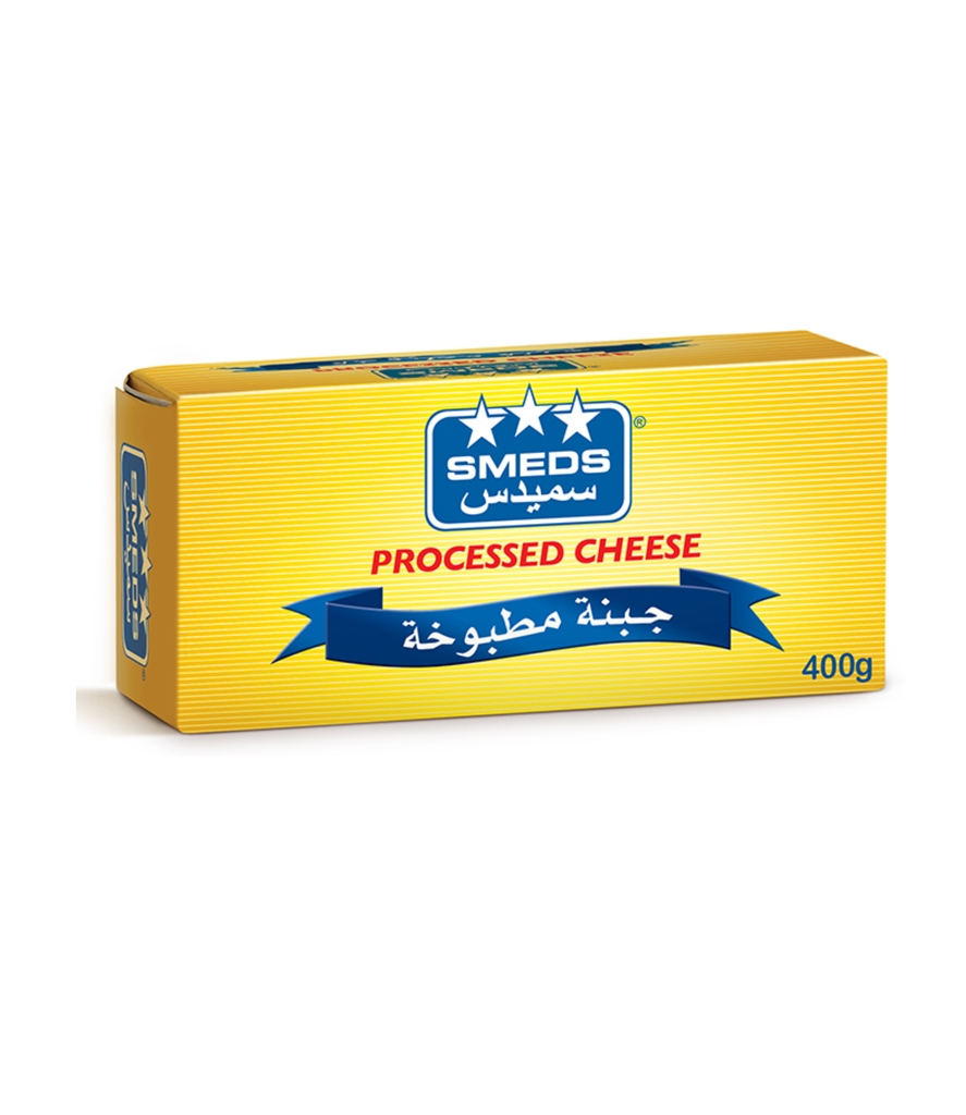 Smeds Cheese Block  400g - سمدز جبنة مطبوخة