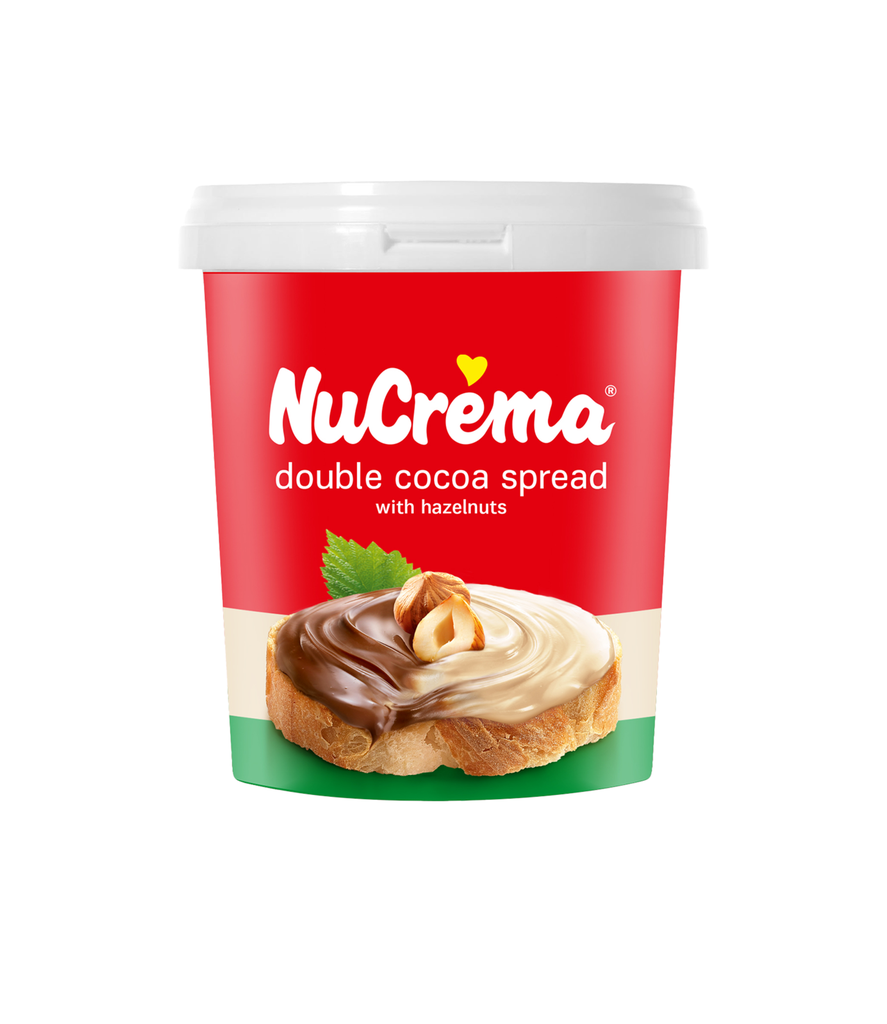 Nucrema Chocolate Spread Duocolor Plastic  400g -   شوكولاتة قابلة للدهن