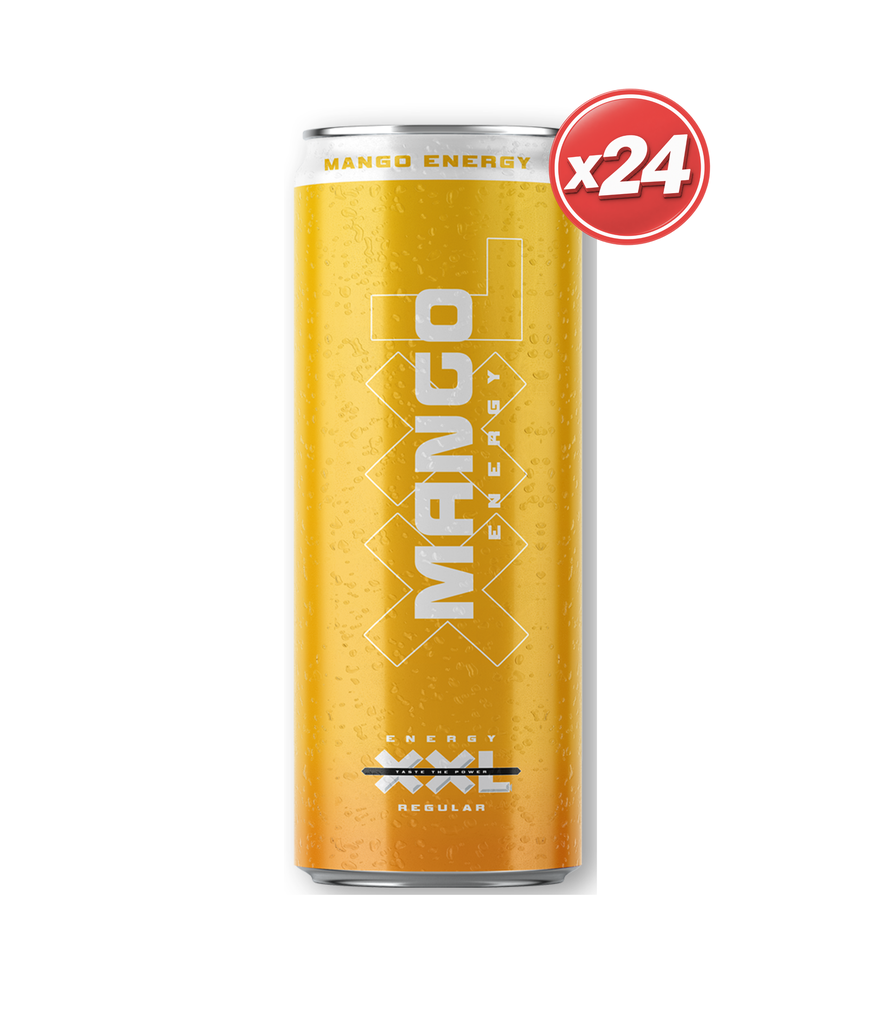 XXL energy Mango 24*250ml can- اكس اكس ال مشروب طاقة بالمانجو