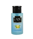Lady Care Nail Remover Pump Aqua Vanilla - 210ml مزيل طلاء الأظافر
