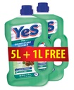 Yes Floor Cleaner Pine 5L+1L Free 6L - يس منظف ​​أرضيات برائحة الصنوبر