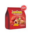Junior Mini Croissant Strawberry Filled - 24x35g -   كرواسون جونيور ميني محشو بالفراولة