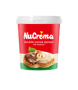 Nucrema Chocolate Spread Duocolor Plastic  400g -   شوكولاتة قابلة للدهن 
