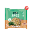 Health Up Rice& Corn cake Herbs 32g-كعك الأرز والذرة بالأعشاب