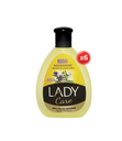 Lady Care Nail Remover Herbal - 6*120ml -مزيل طلاء الأظافر