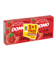 DOMO Jelly Beef Strawberry  5+1 Free Offer-دومو جيلي لحم بنكهة الفراولة 