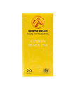 Horse Head  Black Ceylon Tea Bags  20's- رأس الحصان شاي سيلاني