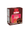 Domo Hot Choco Drink Light Rasperry Flavor 24x10g -دومو مشروب شوكولاتة ساخنة لايت بنكهة توت  