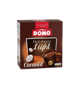 Domo Hot Choco Drink Light Coconut Flavor 24x10g - دومو مشروب شوكولاتة ساخنة لايت بنكهة جوز الهند   