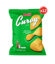 Master Curvy Vinegar & Salt 70g*12 - ماستر كيرفي ملح وخل