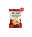 WALKER - Chocolate Chip Shortbreads 20*40g- وكر – بسكويت شورتبريد برقائق الشوكولاتة      