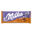 Milka - Chocolate Bar  Caramel 95g -  ميلكا شوكولاتة بالكراميل