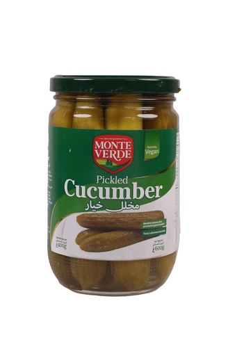 Pickled Cucumber 600g monte verde مخلل خيار - Jar