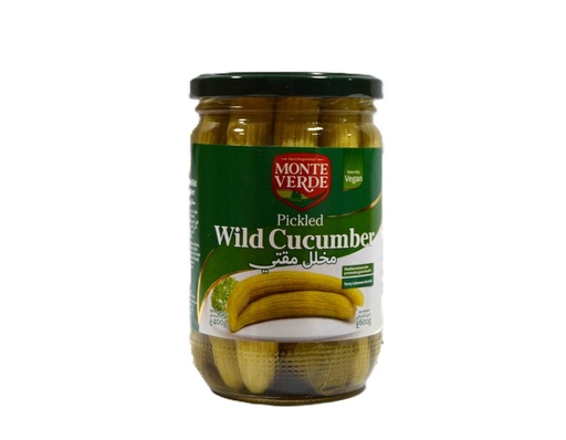 Wild Cucumber 600g monte verde مخلل مقتي  - Jar