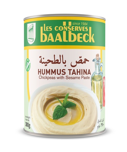 Hummus Tahina 380g - Baalback0-حمص بالطحينة