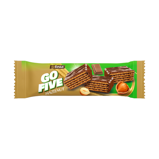 Go Five coated hazelnut cream 40g -كريمة البندق