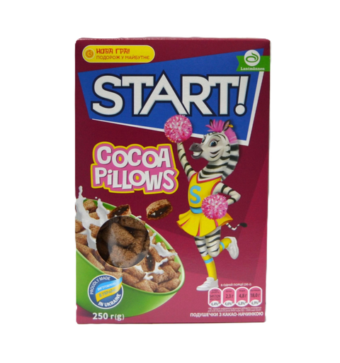 Start Cocoa Pillows 250g -حبوب الكاكاو