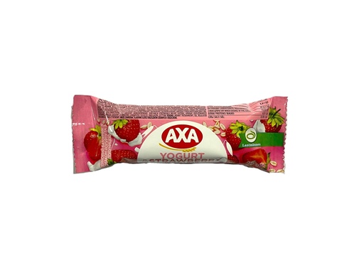 AXA Yogurt & Strawberry bar 25g لوح زبادي وفراولة 