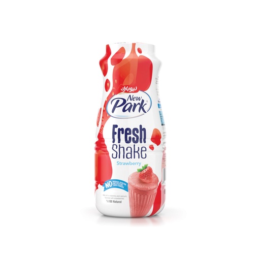 New Park strawberry fresh shake 170ml-شيك فراولة طازج