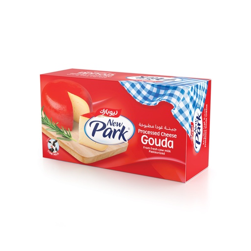 New Park cheese gouda block 300g- جبنة غودا مطبوخة 
