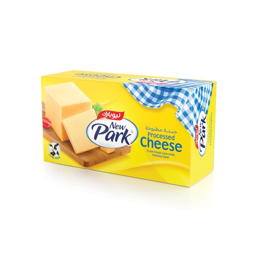 New Park Cheese block 300g-جبنة مطبوخة