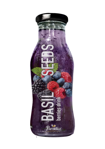 Paradice Basil Seeds Berries 250ml - توت مشكل 